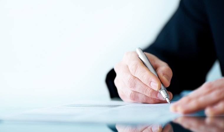 Videoconferenza: firma contratto